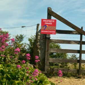 panneau propriété privée humour